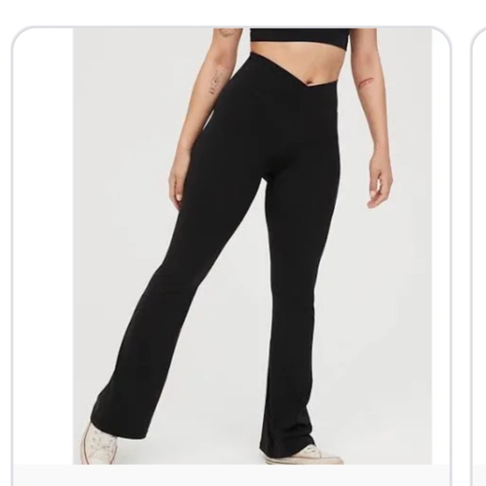 Aerie OFFLINE flared leggings